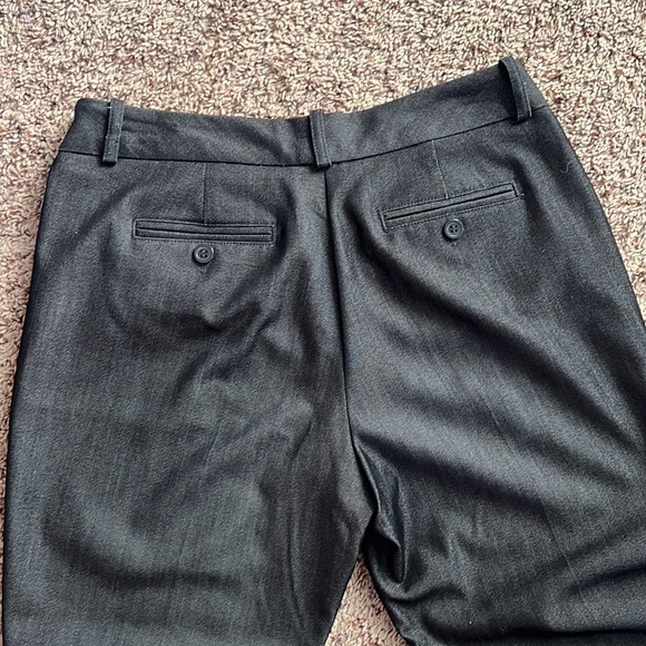 Worthington size 4 modern fit slacks black charcoal - Picture 4 of 6